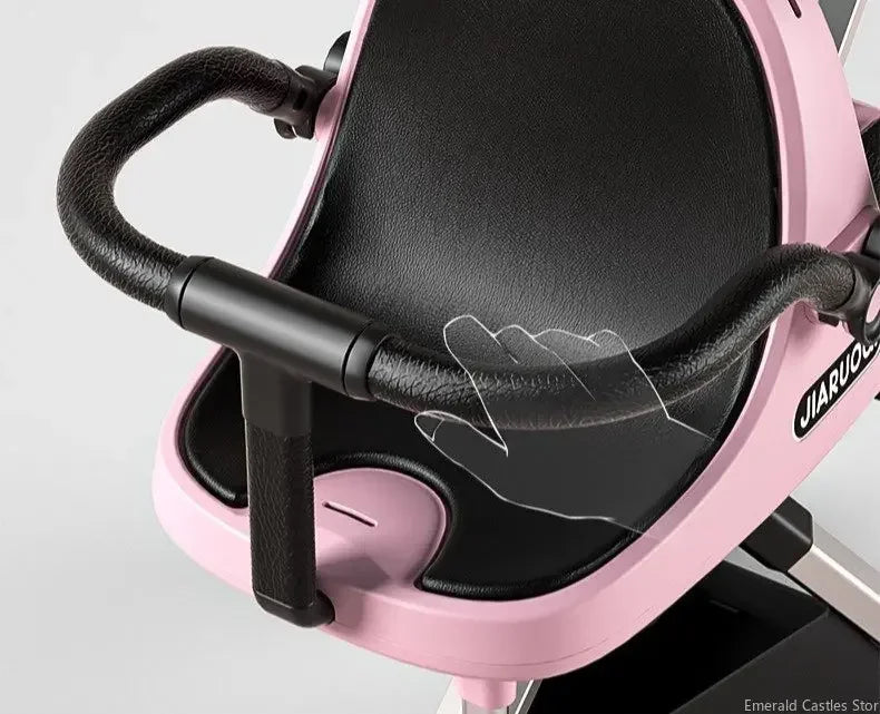 Lightweight Twin Baby Stroller with Canopy for Infants & Toddlers Portable Travel Twin Umbrella Stroller Compact Aluminum Frame