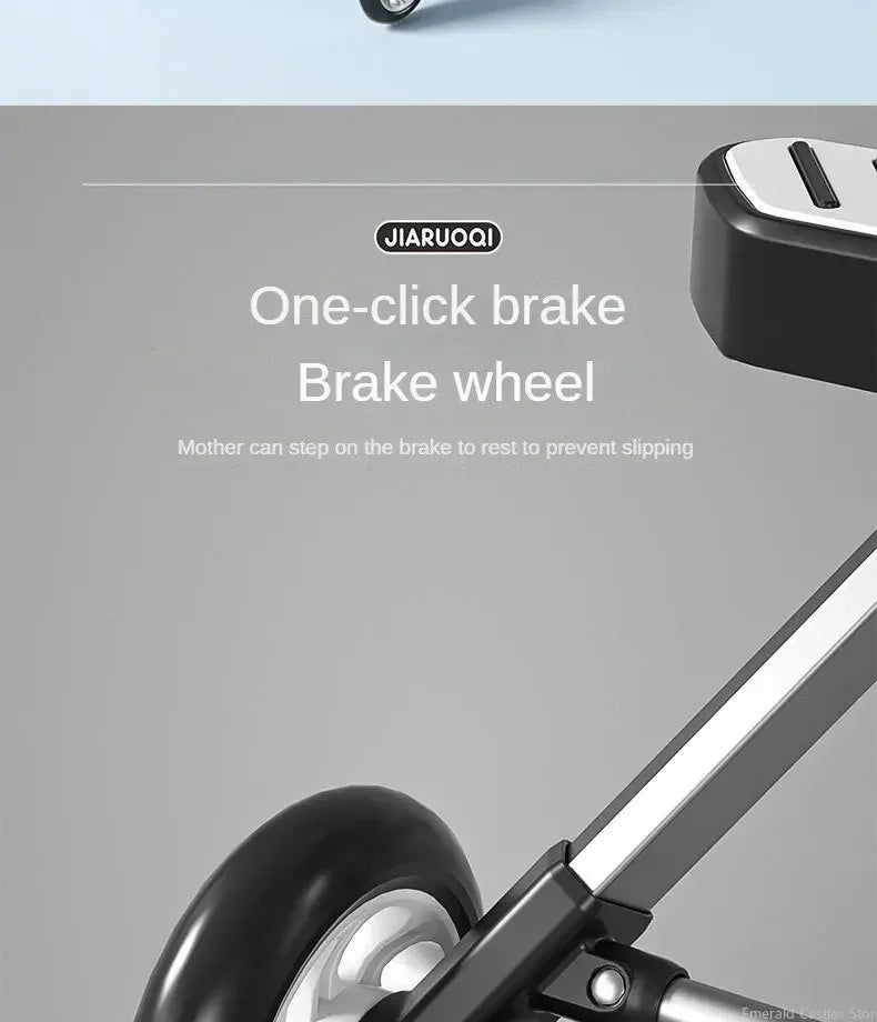 Lightweight Twin Baby Stroller with Canopy for Infants & Toddlers Portable Travel Twin Umbrella Stroller Compact Aluminum Frame