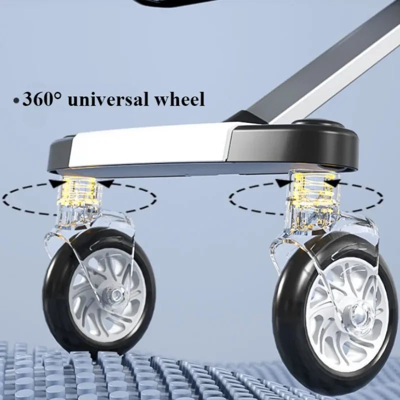 Lightweight Twin Baby Stroller with Canopy for Infants & Toddlers Portable Travel Twin Umbrella Stroller Compact Aluminum Frame