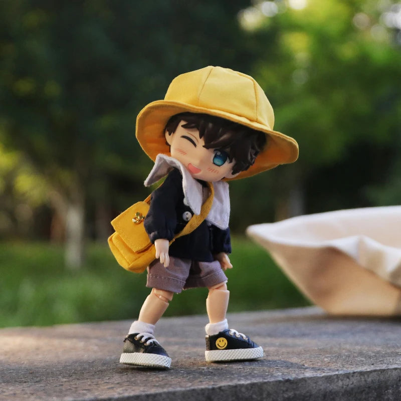 OB11 Baby Accessories Clothes Children's Clothing Kindergarten Cute Trend Humanoid Doll Accessories Dolls 1/12 Cool Anime Toys